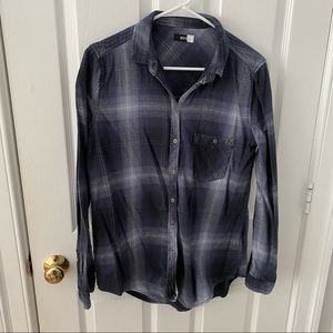 Urban Outfitters blue flannel
